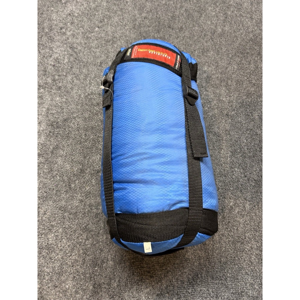 6’ Sleeping Bag Swiss Sport Compact Series +30°F/-1 C Adventure Series Blue